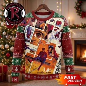 Spider Man Brand New Day 2026 Cartoon Art For Fan Spider Man Ugly Sweater