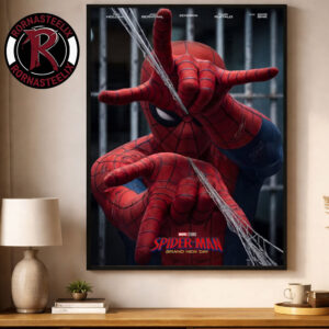 Spider Man Brand New Day New Poster Marvel Studios 2026 Exclusively In Movie Theaters July 31 2026 Poster Decor Canvas
