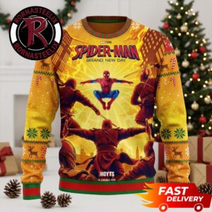 Spider Man vs The Hand Brand New Day Marvel Studios 2026 Spider Man Ugly Sweater