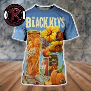 The Black Keys Nashville TN 2026 Event Poster At The Pinnacle On August 7 2026 Peaches N Kream World Tour All Over Print Shirt