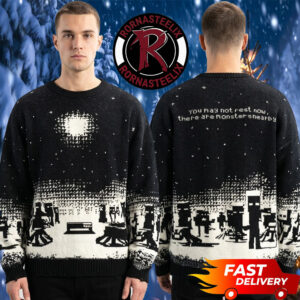 Very Cool x Minecraft Monsters Nearby Minecraft Ugly Sweater