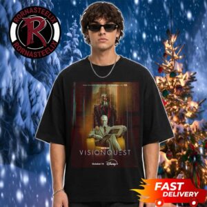 Vision Quest Marvel Television 2026 Official Poster Premieres On Disney Plus October 14 2026 Unisex T Shirt