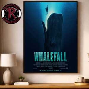 Whalefall Official Poster In Theaters October 16 2026 Poster Decor Canvas