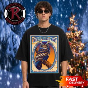 Widespread Panic Event Poster 3 Nights At Hard Rock Live at Etess Arena On August 14 To 16 2026 Atlantic City NJ Unisex T Shirt