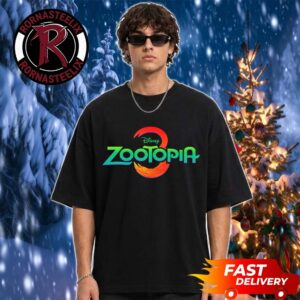 Zootopia 3 Movie Official Logo Announced At D23 Disney Unisex T Shirt