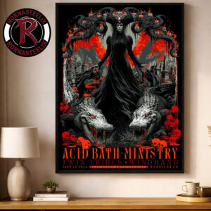 Acid Bath Morrison CO Event Poster At Red Rocks Amphitheatre On September 15 2026 Poster Decor