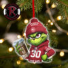 Boston Celtics x Grinch Coffee Custom Name Christmas Holiday Gift 2026 NBA Ornament