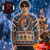 Alabama Crimson Tide x Grateful Dead Christmas Roses Pattern Fan Gift NCAA Ugly Sweater