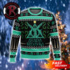 The Mandalorian Santa Claus Merry Christmas And Grogu Star Wars Ugly Sweater