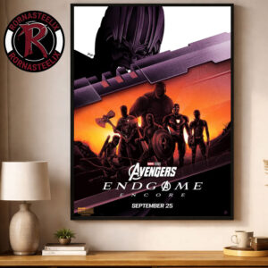 Avengers Endgame Encore New Poster Marvel Studios Poster Decor Canvas