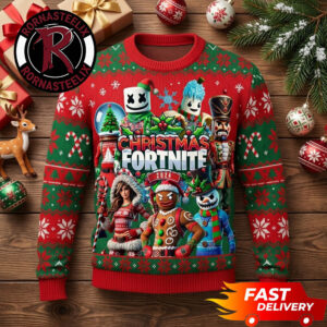 Christmas Fortnite 2026 Winter Characters Gift Fortnite Ugly Sweater