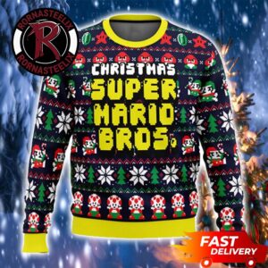 Christmas Super Mario Bros Super Mario Ugly Sweater