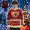 Busch Light Beer Light Blue Christmas 2026 Ugly Sweater