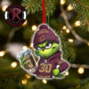 Charlotte Hornets x Grinch Coffee Custom Name Christmas Holiday Gift 2026 NBA Ornament