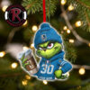 Cleveland Cavaliers x Grinch Custom Name Christmas Holiday Gift 2026 NBA Ornament