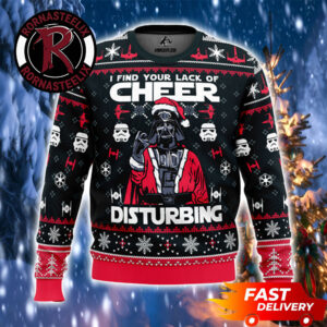 Darth Vader I Find Your Lack Of Cheer Disturbing Star Wars Ugly Christmas