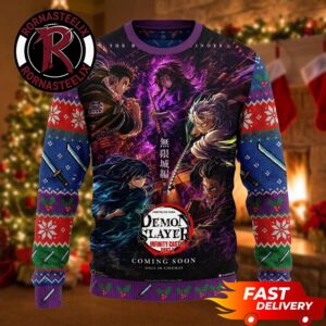 Demon Slayer Infinity Castle Part 2 Christmas Anime Fan Demon Slayer Ugly Sweater