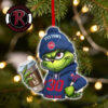 Golden State Warriors x Grinch Coffee Custom Name Christmas Holiday Gift 2026 NBA Ornament
