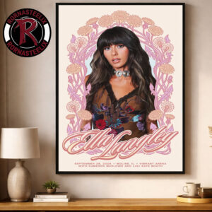 Ella Langley The Dandelion Tour 2026 Moline IL Event Poster At Vibrant Arena On September 26 2026 Poster Decor