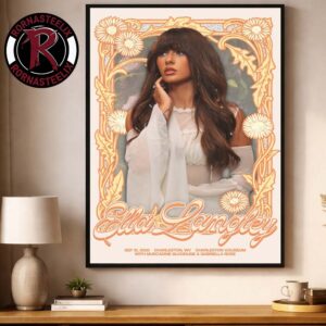 Ella Langley The Dandelion Tour 2026 Venue Poster At Charleston Coliseum On September 12 2026 Charleston WV Poster Decor
