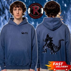 Godzilla Minus Zero 2026 Pullover Washed Hoodie
