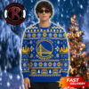 Houston Rockets Christmas Fan Gift Red Pattern Logo NBA Ugly Sweater
