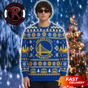 Golden State Warriors Basketball Chrsitmas Gift For Fan NBA Ugly Sweater