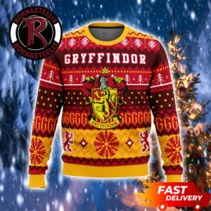 Harry Potter Gryffindor House Harry Potter Ugly Sweater