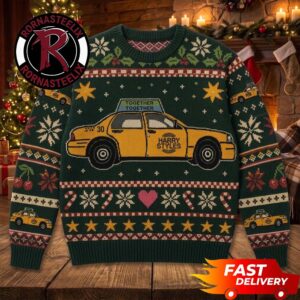 Harry Styles Together Together Tour 2026 New York Christmas Gift Taxi Car Pattern Harry Styles Ugly Sweater