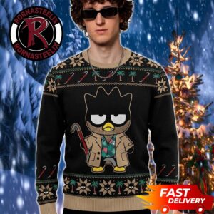 Hello Kitty And Friends Sanrio x The Boys Badtz-Maru As Billy Butcher Funny Hello Kitty Ugly Sweater