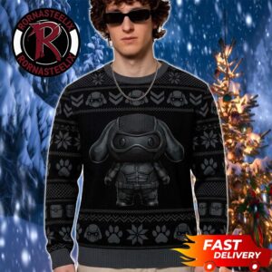 Hello Kitty x The Boys Cinnamoroll Cosplay Black Noir Funny Christmas Gift Hello Kitty Ugly Sweater