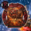 Hells Bells Demon Angus Young Vocano 2026 Christmas Gift ACDC Ugly Sweater
