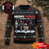Merry Force Mas Be With You Star Wars Ugly Sweater