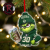 Minnesota Timberwolves x Grinch Coffee Custom Name Christmas Holiday Gift 2026 NBA Ornament