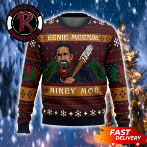 Negan Eenie Meenie Miney Moe The Walking Dead Ugly Sweater