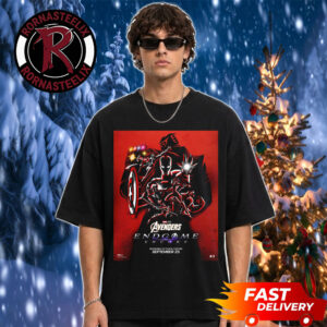 New Poster Avengers Endgame Encore 2026 Marvel Studios September 25 2026 Unisex T Shirt