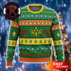 Merry Linkmas Green And Yellow Pattern Ugly Legend Of Zelda Ugly Sweater