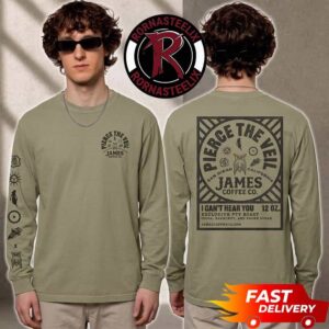 Pierce The Veil x James Coffee San Diego California I Cant Hear You Longsleeve