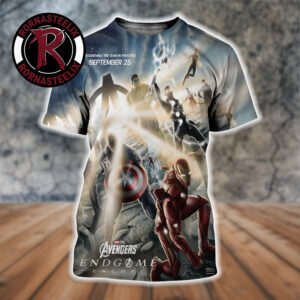 Reassemble The Team In Theaters Avengers Endgame Encore On September 25 2026 All Over Print Shirt