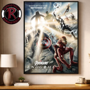 Reassemble The Team In Theaters Avengers Endgame Encore On September 25 2026 Poster Decor