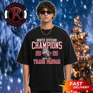 Rocket City Trash Pandas Champions 2026 Southern League North Division Mascot Unisex T Shirt