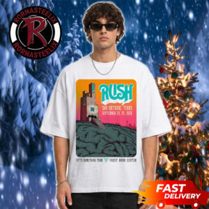 Rush Fifty Something Tour 2026 San Antonio Texas Event Poster At Frost Bank Center On September 23 25 2026 Unisex T Shirt