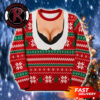 Pussy Abstract Feminine Art 2026 Funny Ugly Sweater