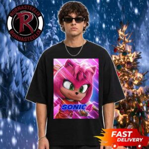 Sonic The Hedgehog 4 Amy Rose Only In Theaters March 19 2027 Unisex T Shirt