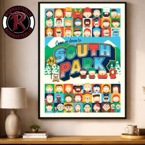 South Park Come On Down To South Park 2026 Poster Canvas