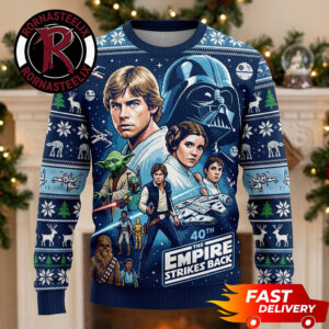 Star Wars 40th The Empire Strikes Back Christmas Tribute 2026 Star Wars Ugly Sweater