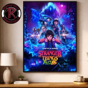 Stranger Things Tales From 85 Official New Poster Only On Netflix September 17 2026 Poster Decor