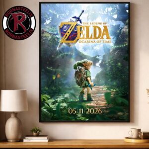 The Legend Of Zelda Ocarina Of Time Releases On November 5 2026 Nitendo Switch 2 Poster Decor