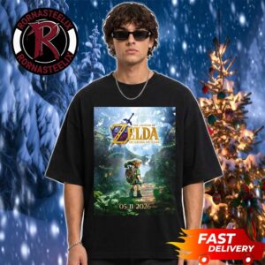 The Legend Of Zelda Ocarina Of Time Releases On November 5 2026 Nitendo Switch 2 Unisex T Shirt