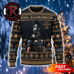 The Odyssey Greek Achilles Warrior King Agamemnon Christmas Fan Gift 2026 The Odyssey Ugly Sweater
